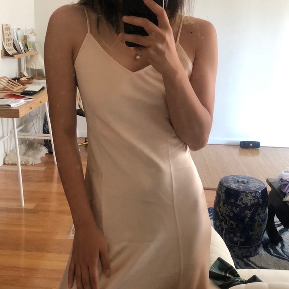 NWT Blush Triacetate Slip Dress - Picture 4 of 7